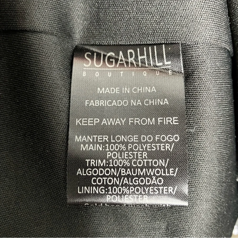 Sugarhill Boutique Make A Wish Mod 60s Tunic Midi Dress w/ Sleeves & Collar UK 8 - Picture 12 of 14